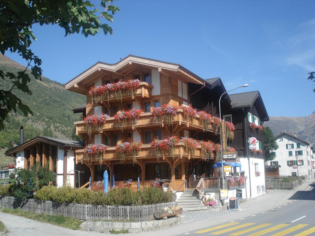 Hotel Grimsel Obergesteln Eksteriør bilde