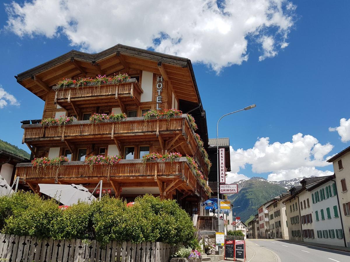 Hotel Grimsel Obergesteln Eksteriør bilde